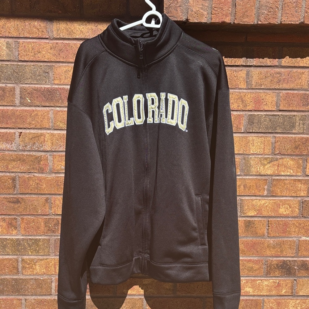 Sko Buffs! Black Colorado Zip-Up Jacket